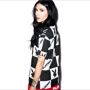 Joyrich x Playboy Checkered T shirt